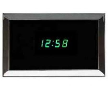 Chevy Dakota Digital Clock Kit, Green, 1957