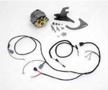 Chevy Alternator Conversion Kit, Small Block Short Water Pump, 1956