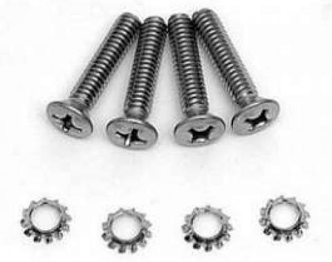 Chevy Convertible Top Latch Screws, 1955-1957