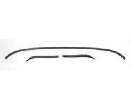 Chevy Inner Rear Glass Trim Kit, Used, Sedan, 1955