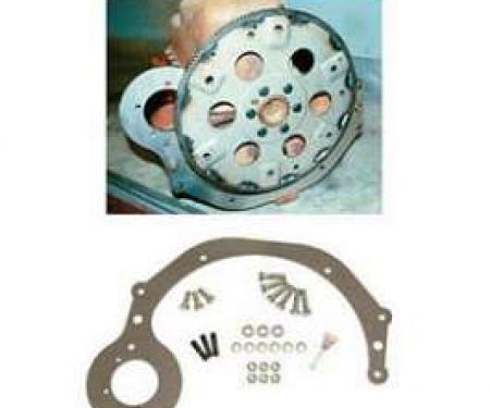 Chevy Engine Starter Plate Kit, Small Block Engine To Turbo Hydra-Matic Transmission, 1955-1957