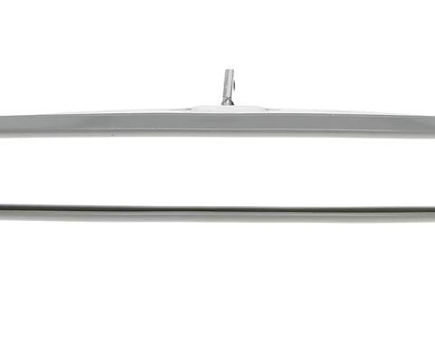 AMD Inside Rear View Mirror, 12" Stainless with Day-Night, 69-71 Chevelle El Camino X645-3469-1