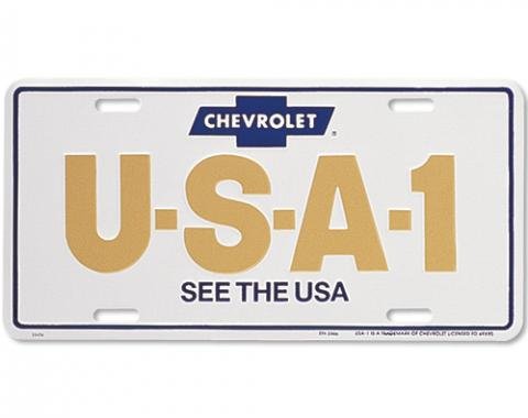 USA-1 See the USA License Plate