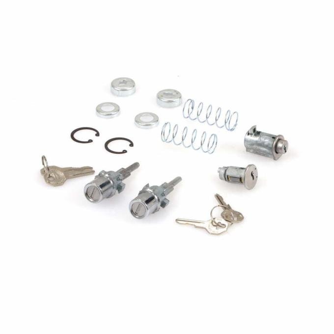 AMD Complete Lock Set, 55-59 Chevy GMC Truck X996-4055-S