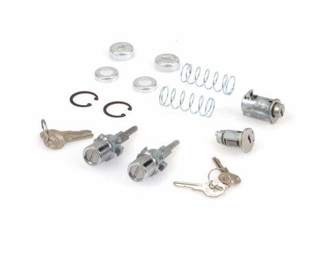 AMD Complete Lock Set, 55-59 Chevy GMC Truck X996-4055-S