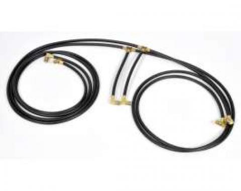 Chevy Convertible Top Motor Pump Hoses, 1951-1954