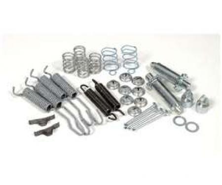 Chevy Brake Hardware Kit, Rear, 1951-1954