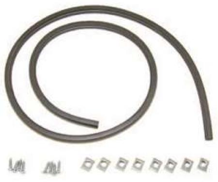 Chevy Seal Kit, Hood To Cowl, Includes Clips, 1953