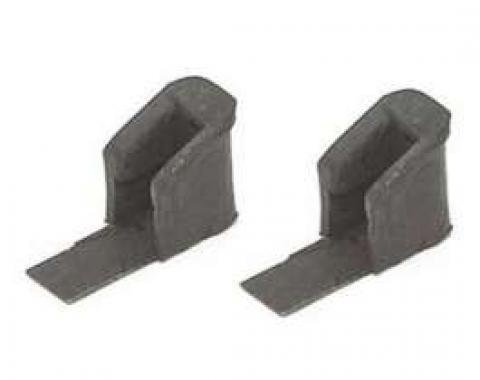 Chevy Vent Window Stop Rubber Bumpers, Hardtop And Convertible, Upper, 1951-1954