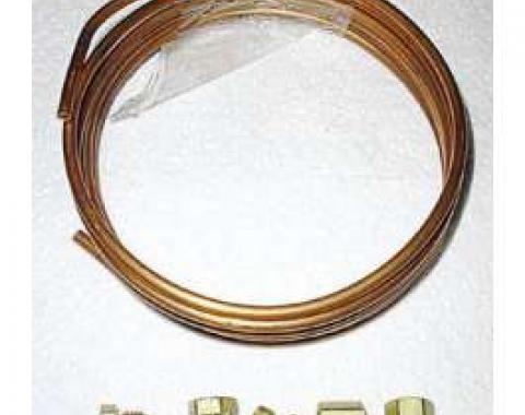 Chevy Oil Pressure Gauge Line, 6-Cylinder, 1949-1954