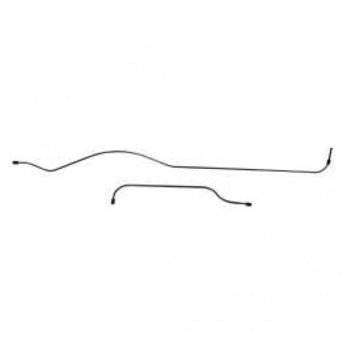 Chevy Brake Line, Rear Housing, Stainless Steel,1951-1952