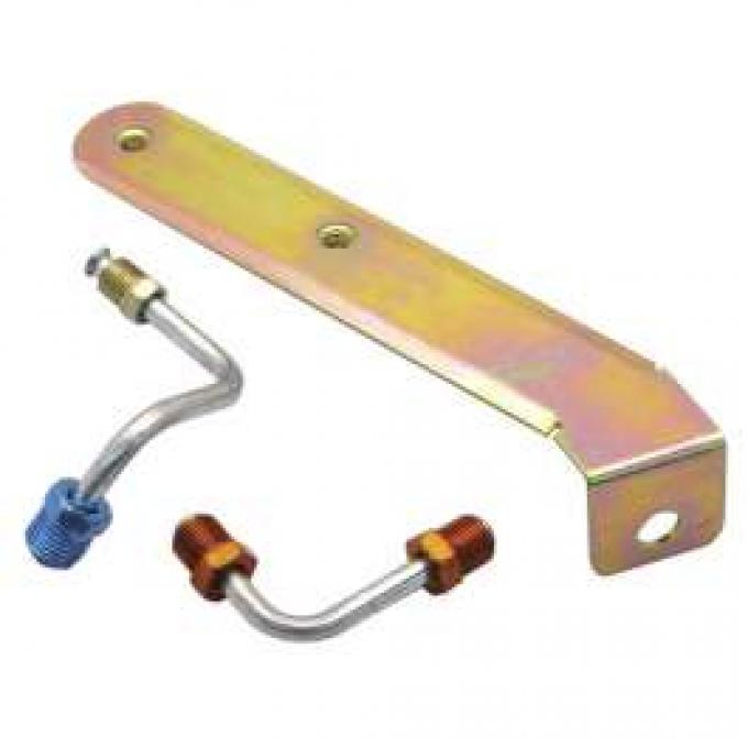 Chevy Proportioning Valve Bracket And Lines, 19491954 Classic Chevy