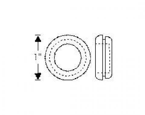 Chevy Floor Grommet, 3/4, 1949-1954