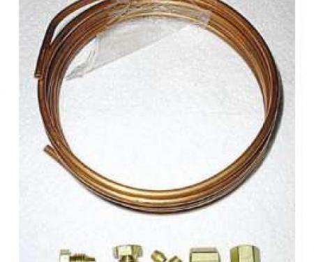 Chevy Oil Pressure Gauge Line, 6-Cylinder, 1949-1954