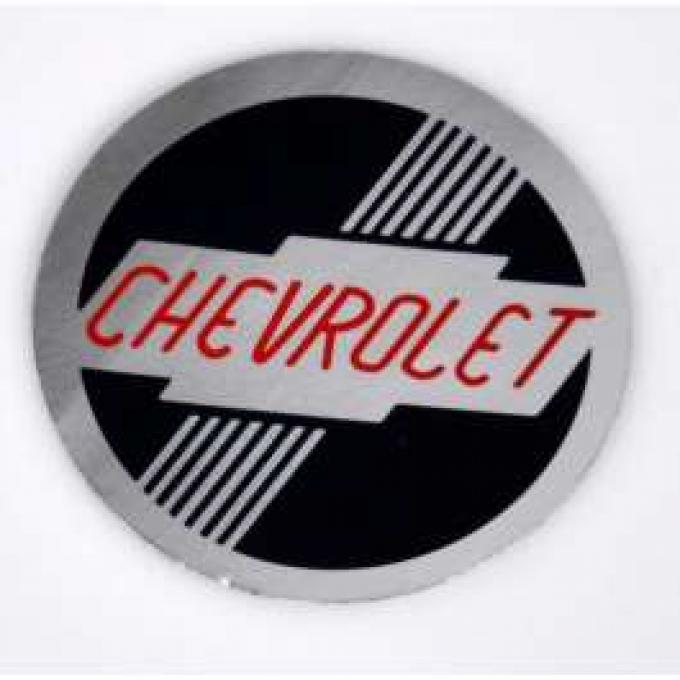 Chevy Heater Box Decal, 1951-1952