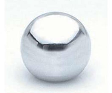 Chevy Shift Ball, Chrome, 3/8 Thread, 1949-1954