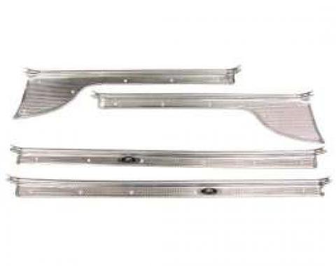 Chevy Door Sill Plate Set, 4-Door Sedan & Wagon, 1949-1952