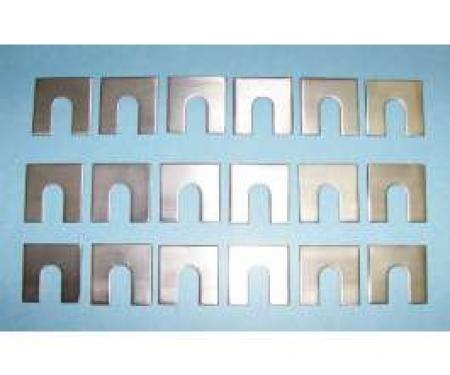 Chevy Shims, Universal, Stainless Steel, 1949-1954