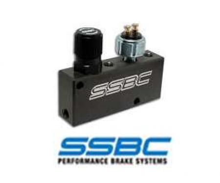 Proportioning Valve, SSBC, Adjustable, Brake Light Switch