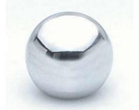 Chevy Shift Ball, Chrome, 3/8 Thread, 1949-1954