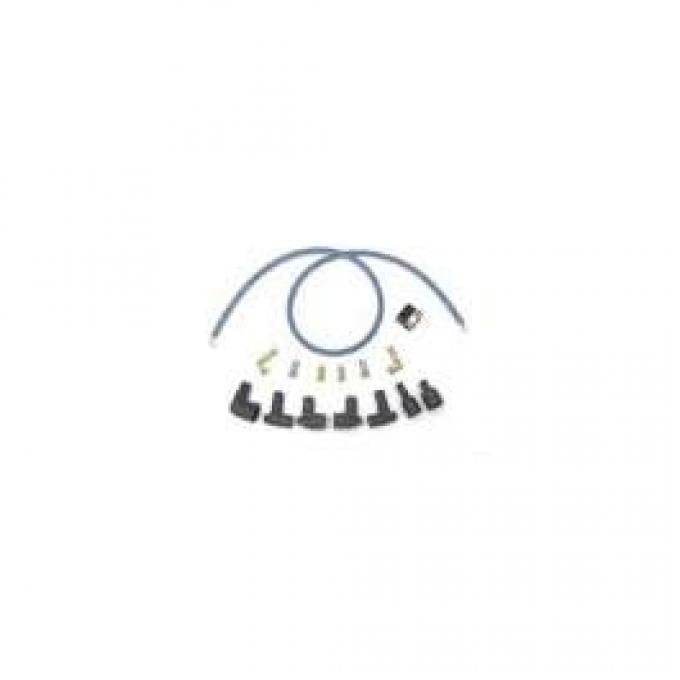 Chevy Coil Wire Kit, Small Diameter HEI Distributor, 1949-1954