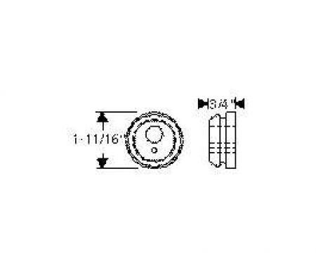 Chevy Firewall Wiring Grommet, 1-1/4, 1949-1950