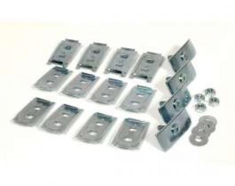 Chevy Rocker Molding Clips, 1949-1952