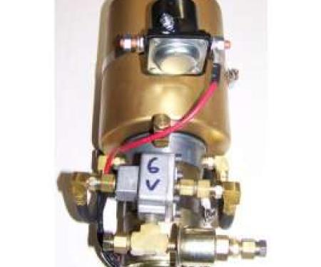 Chevy Convertible Top Motor Pump, 6-Volt, 1949-1950