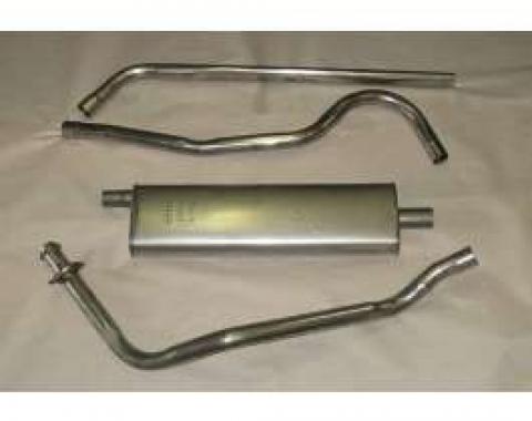 Chevy Exhaust System, Aluminized, Original, 1949-1954