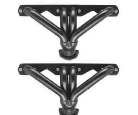 Chevy Headers, Sanderson, Small Block V8, For Mustang II Front Suspension, 1949-1954