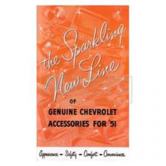 Chevrolet Accessories Manual, 1951