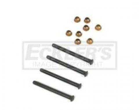 Early Chevy Door Hinge Pin And Bushing Kit, Two Door, 1949-1954