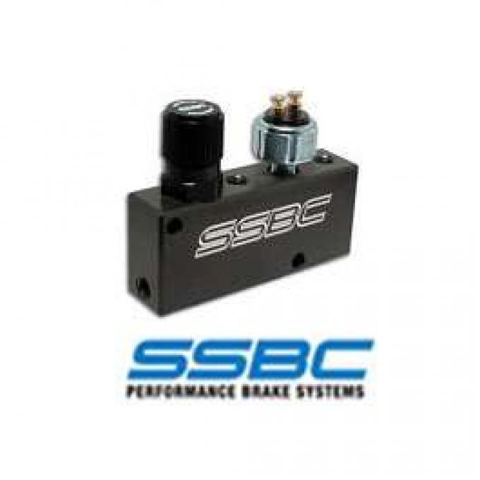 Proportioning Valve, SSBC, Adjustable, Brake Light Switch