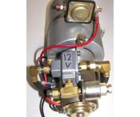 Chevy Convertible Top Motor Pump, 12-Volt, 1949-1950