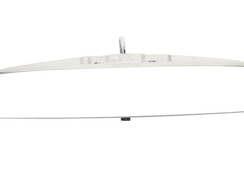 AMD Inside Rear View Mirror, 10" Stainless with Day-Night, 64-66 Chevelle El Camino; 63-66 Chevy GMC C/K Pickup Truck Suburban X645-4063-1