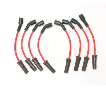 Pertronix 2010-13 Chevy/GMC LS-Series V8 8mm MAGx2 Custom Fit Spark Plug Wire Set, Red 808423