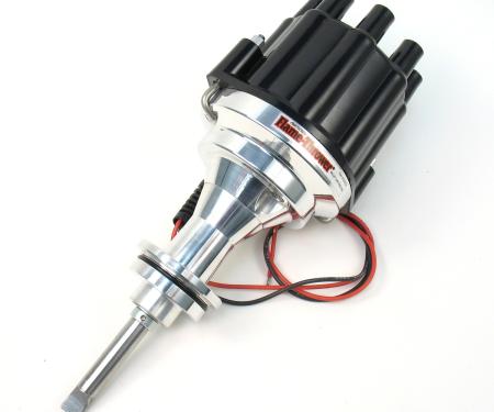 Pertronix Marine Billet Distributor for Mopar 273-360 Engines (Ignitor II), Black Cap Color D241800