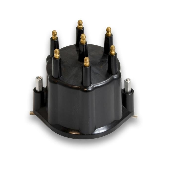 Pertronix Replacement Distributor Cap for 6 Cylinder Marine Billet Distributors, Black / Male (Service Part Only) D657710