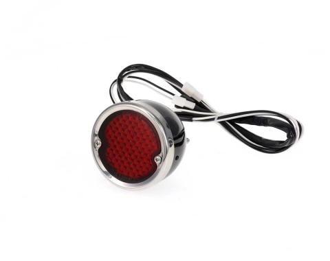 AMD Tail Light Assembly, Red Lens, 29 Red Sequential LED, Black Housing, 54-59 Chevy GMC Stepside Truck X950-4054-1E
