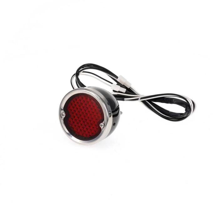 AMD Tail Light Assembly, Red Lens, 29 Red Sequential LED, Black Housing, 54-59 Chevy GMC Stepside Truck X950-4054-1E