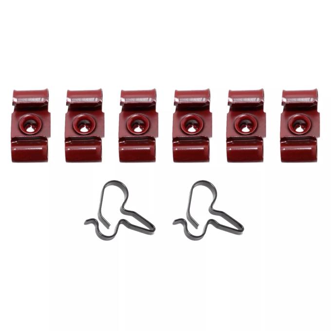 Chevy Fuel & Brake Line Clip Set, 1955-1957