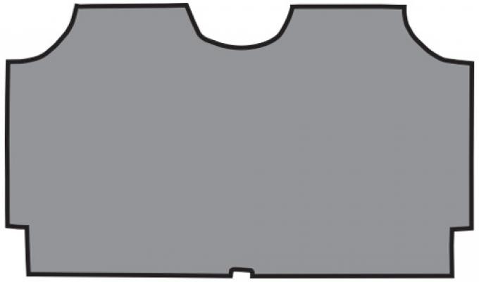 ACC 1966-1967 Chevrolet Impala Trunk Mat 2DR Coupe in Carpet with Pad Loop