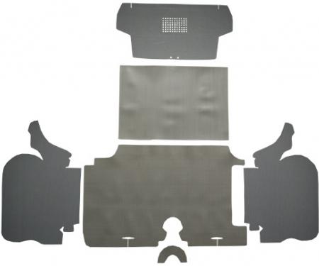 ACC 1959 Chevrolet Impala Trunk Mat Kit with Boards TM Vinyl