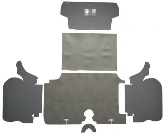 ACC 1959 Chevrolet Impala Trunk Mat Kit with Boards TM Vinyl