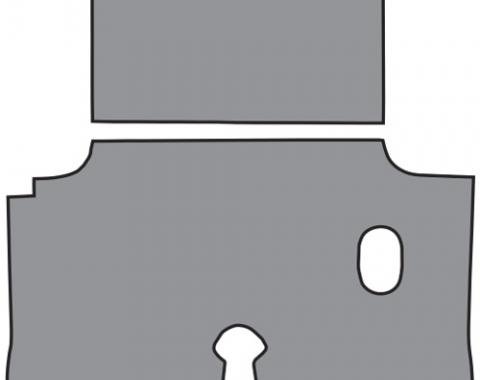 ACC 1960 Chevrolet Impala Trunk Mat in Carpet with Pad Tuxedo