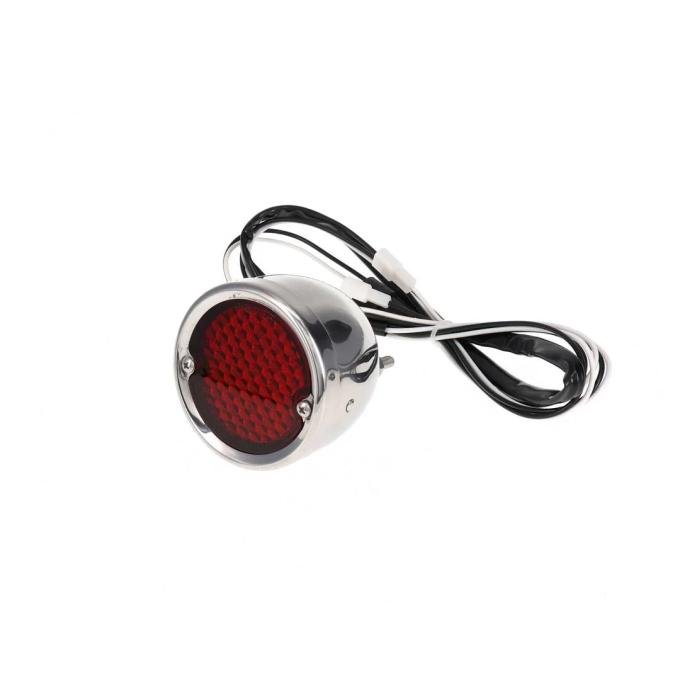 AMD Tail Light Assembly, Red Lens, 29 Red Sequential LED, Stainless Housing, 54-59 Chevy GMC Stepside Truck X950-4054-3E