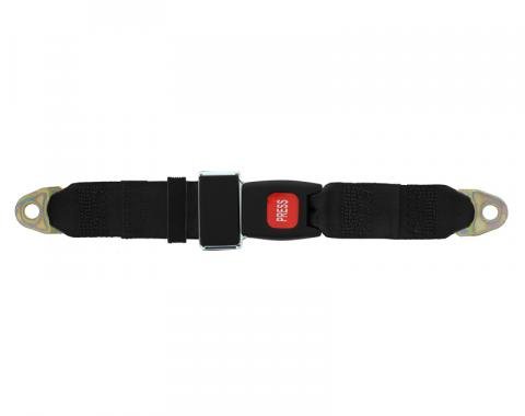 Seatbelt Solutions Universal Lap Belt 60" with Plastic Push Button