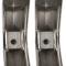 AMD Rear Chrome Bumper Guards, Pair, 55-58 Chevy GMC Cameo Pickup Truck X980-4055-2P