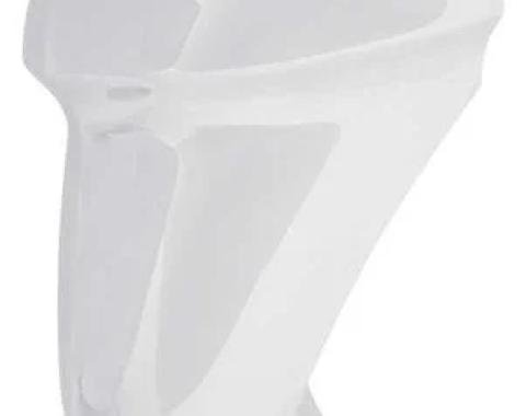 AMD Rear Chrome Bumper End, LH, 55-58 Chevy GMC Cameo Pickup Truck X990-4055-2L