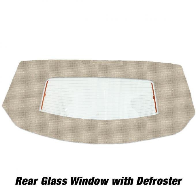 Kee Auto Top HG0118DF31SP Convertible Rear Window - Vinyl, Direct Fit